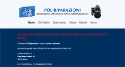 Desktop Screenshot of poliriparazioni.com